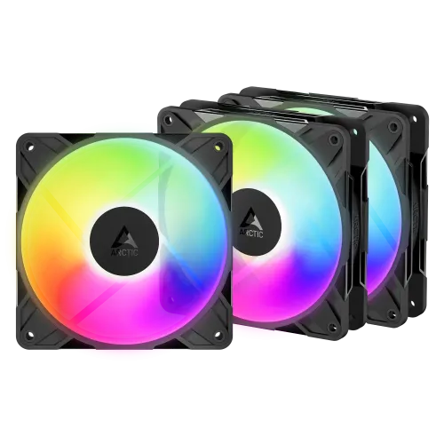 Arctic P12 Pro Reverse A-RGB 120mm Casing Fan (3 Pack)